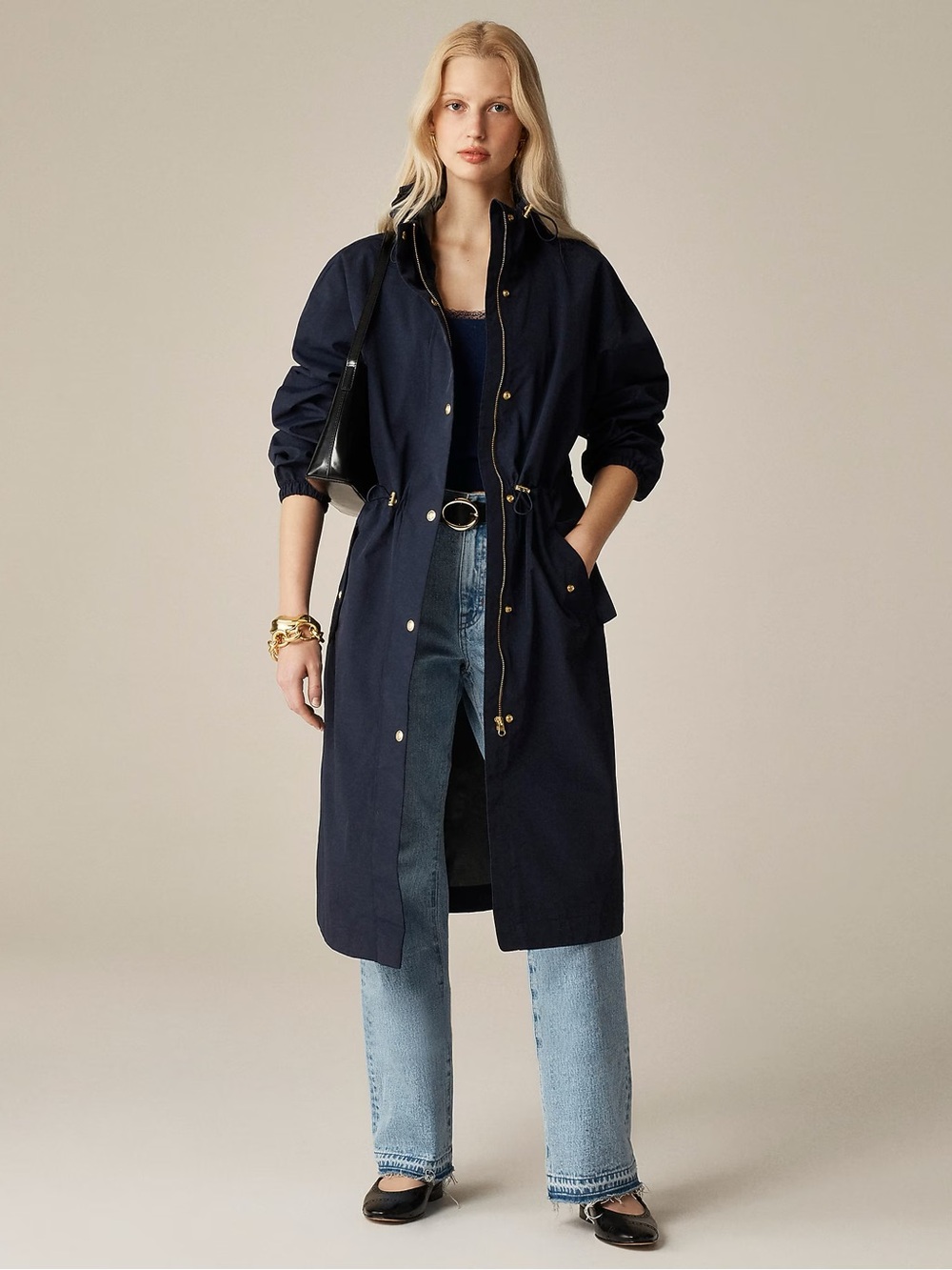 Perfect raincoat in Black